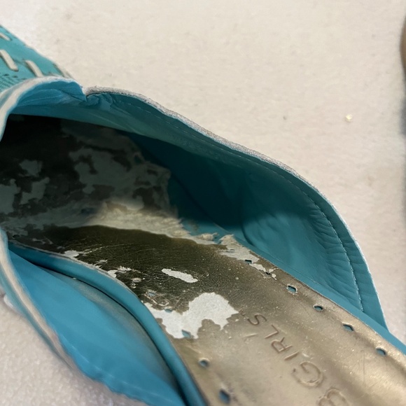 BCBGirls Turquoise Cowboy mules. Size Women’s 9B - Picture 14 of 15